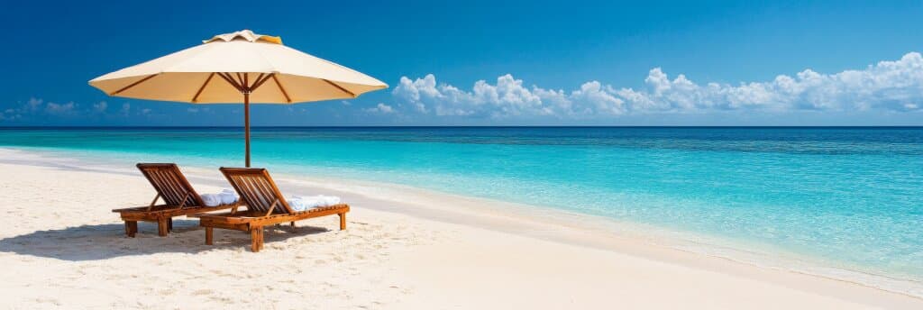 Plage tropicale Guadeloupe